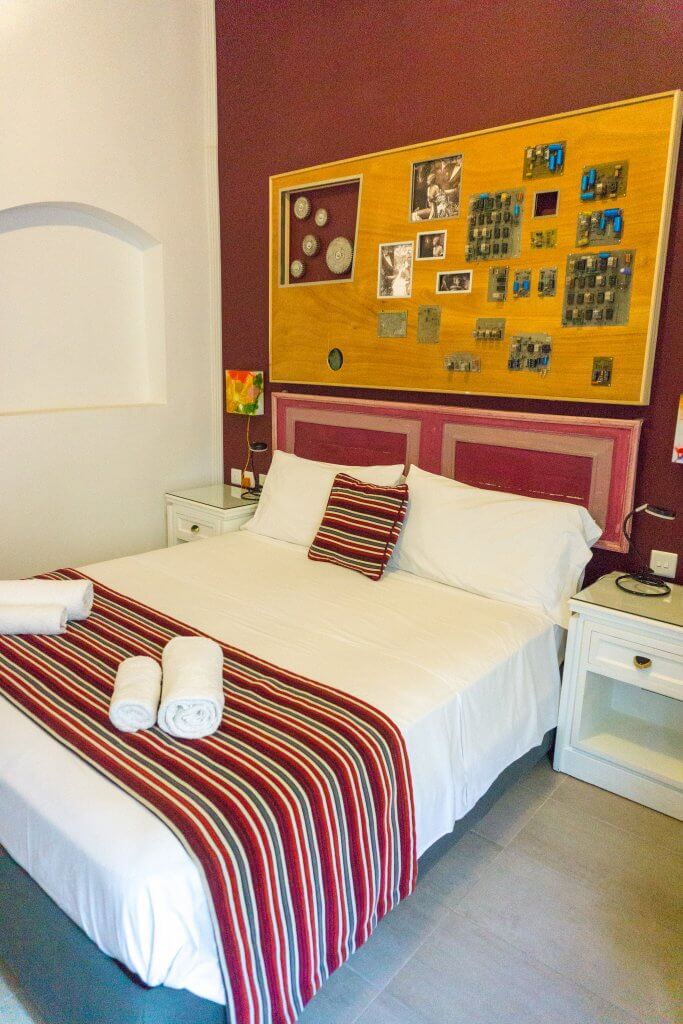The extra comfy bed at Boco Boutique Hotel, Malta