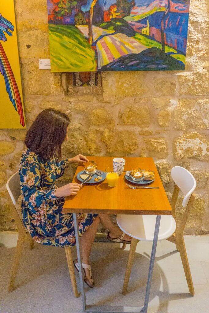 Breakfast at Boco Boutique - where to stay in Malta