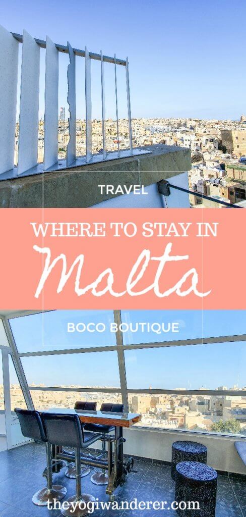 Wondering where to stay in Malta? Check out my review of Boco Boutique Hotel. Located in the historic Three Cities, Boco Boutique is an artsy boutique hotel with a homely atmosphere. If you're looking for the best Malta hotels, Boco Boutique should certainly be at the top of your list! #MaltaHotels #BoutiqueHotels #Malta #MaltaTravel