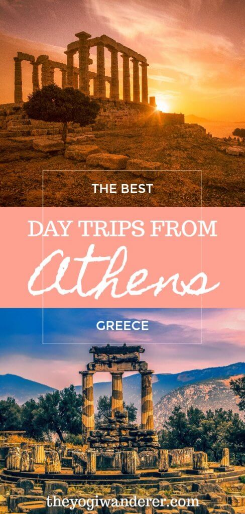 A list of the best day trips from Athens as recommended by travel experts: ancient temples, historic cities, impressive mountains, and idyllic islands.