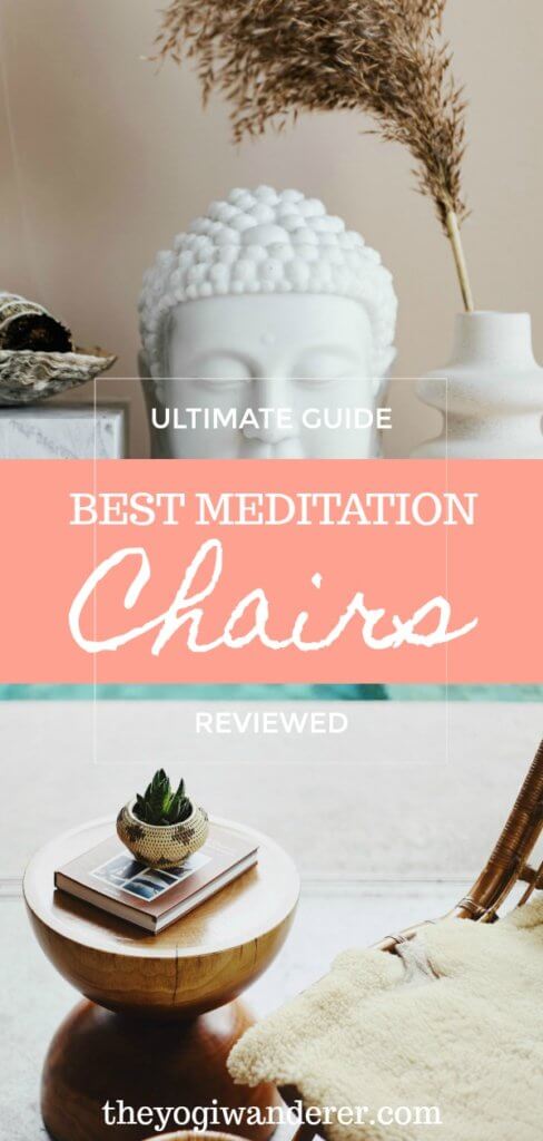 Check out this list of the top 10 best meditation chairs with back support + what to look for when choosing the best meditation chair for you, from the design to the ergonomics. This ultimate buying guide includes traditional Japanese wooden meditation chairs and modern yoga chair ideas like the popular Gaiam Rattan, as well as indoor and outdoor, foldable, portable, and comfy meditation chairs for sitting in lotus position or kneeling. #meditationchairs #yogachairs #meditationfurniture #meditation #yoga #meditationgear #yogagear