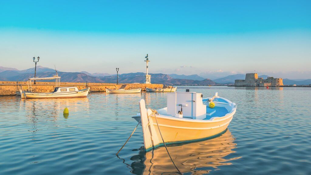 port of Nafplio - best day trips from Athens