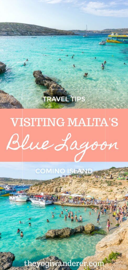 Everything you need to know to visit Malta's Blue Lagoon in Comino Island. How to swim in the most famous natural attraction of the Maltese islands, including the best boat trips, secluded beaches and pristine waters, and things to do in Comino Island. #Comino #Malta #travel #Europe #MediterraneanIslands