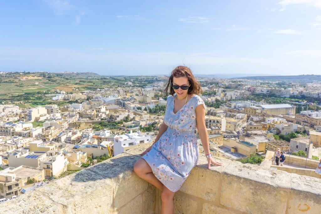 View from Gozo Citadel - things to see in Gozo