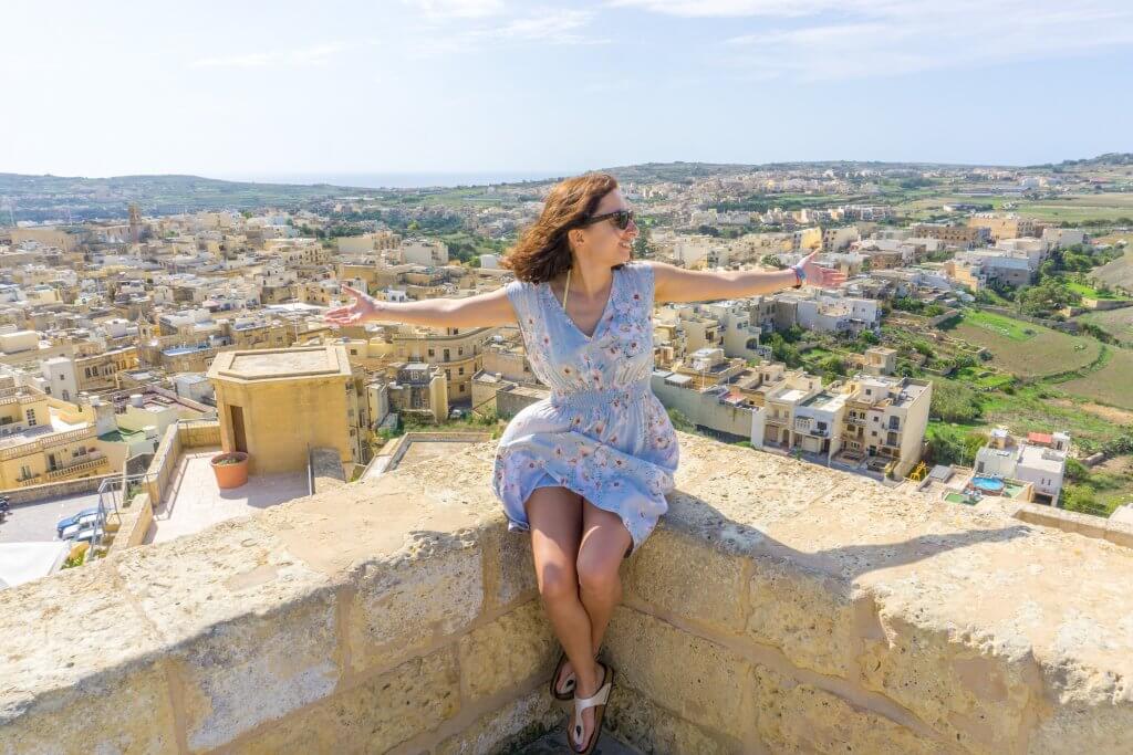 View from the Citadel - best things to do in Gozo, Malta