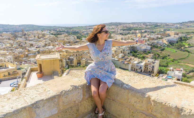 View from the Citadel - best things to do in Gozo, Malta