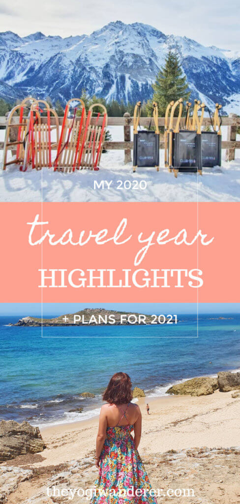 My 2020 travel year in review + my travel plans for 2021. #travel #destinations #travelrecap #travelplans