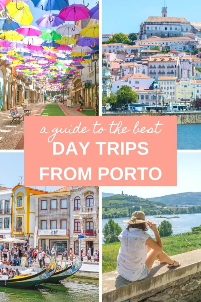 The best day trips from Porto, including Aveiro, Guimarães, Braga, Peneda-Gerês National Park, Douro River, and much more. #daytripsfromporto #porto #portugal #portugaltravel #travelportugal #europe