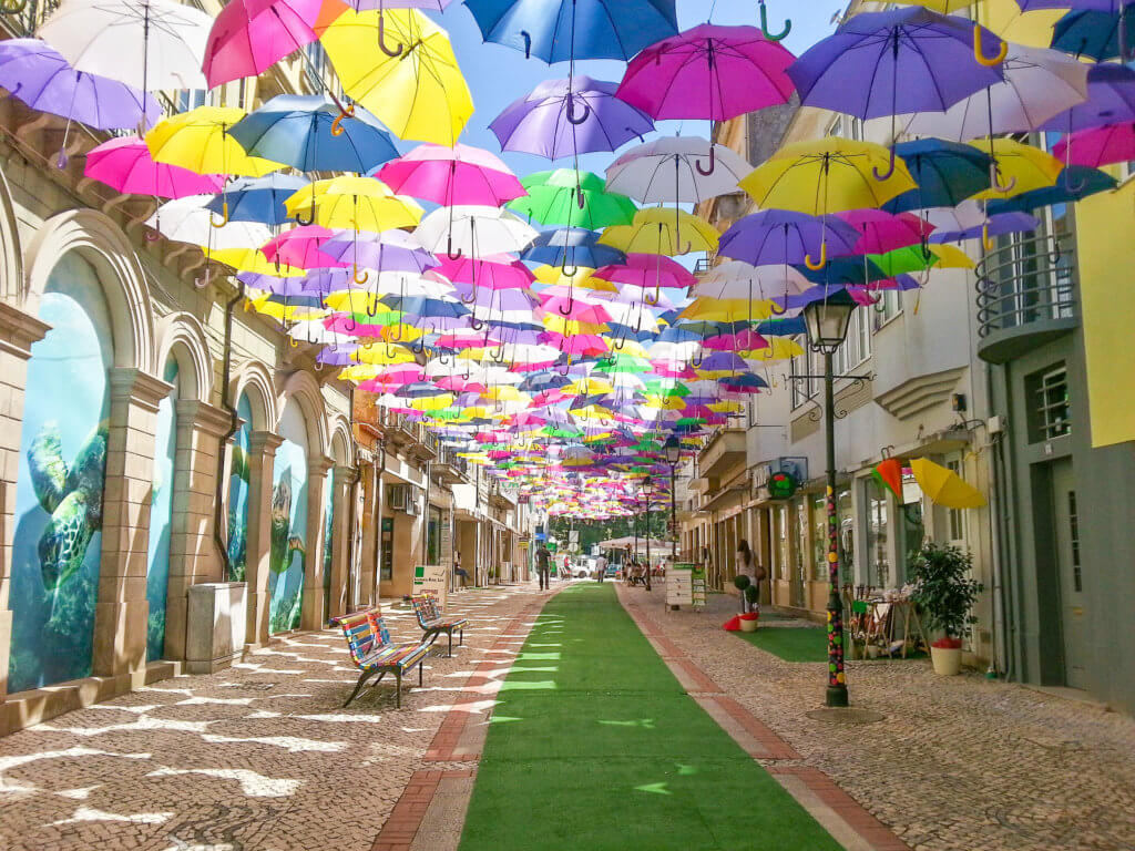 Umbrella Sky Project, Águeda