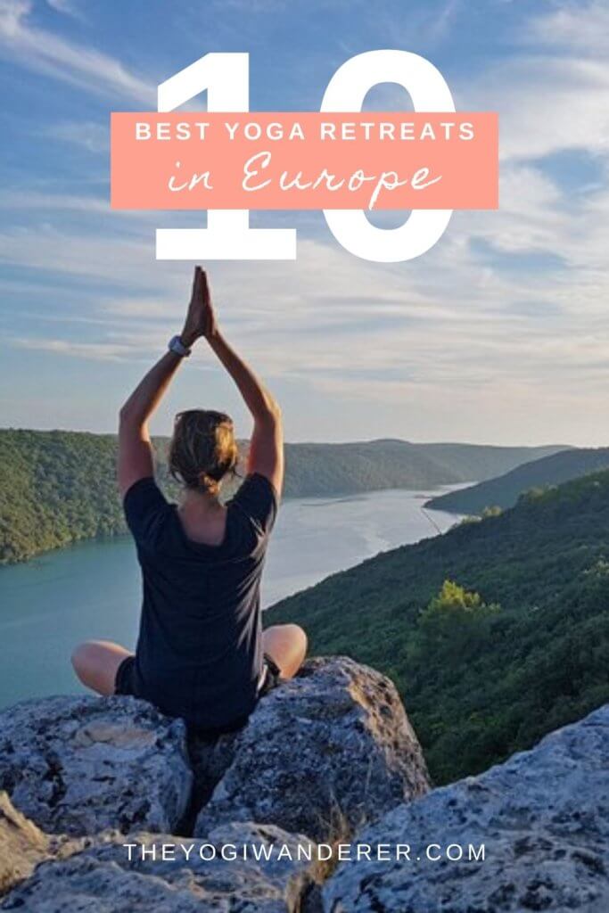 The best yoga retreats in Europe, including Portugal, Spain, Greece, Italy, France, and more. From mountain to beach or surf yoga retreats, from budget to luxury yoga retreats, this article has got you covered. #yoga #yogaretreats #yogatravel #Europe #Europetravel #travel