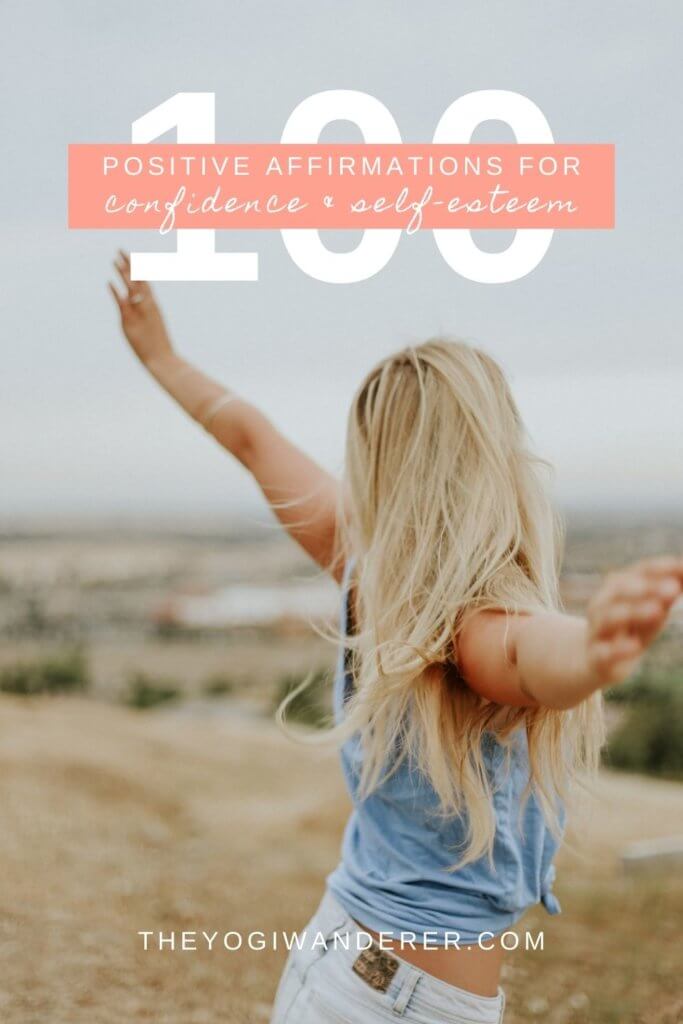 The ultimate list of daily positive affirmations for confidence and self-esteem #positiveaffirmations #confidenceaffirmations #selflove #selfconfidence #selfcare