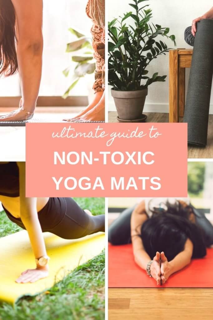 Top 10 best non-toxic yoga mats, plus how to choose the right natural yoga mat for you. #yogagear #yogamats #nontoxicyogamats #sustainableyogamats