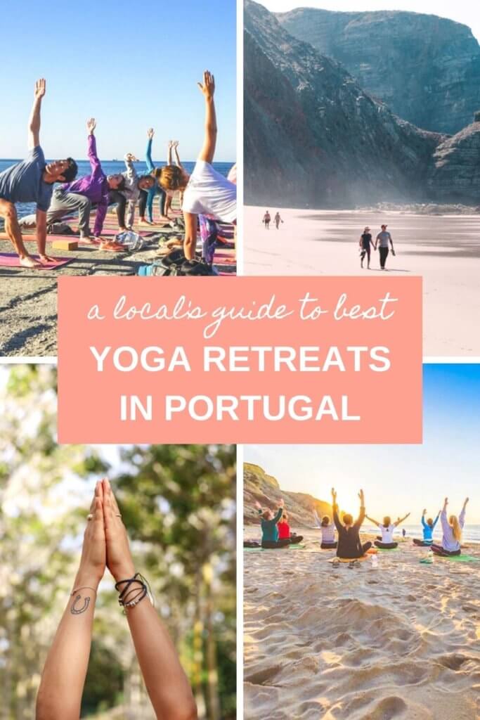 A local's guide to the best yoga retreats in Portugal, including Lisbon, Porto, Ericeira, Peniche, Algarve, Alentejo, and more. #yoga #yogaretreats #yogaholidays #yogadestinations #yogatravel #travel