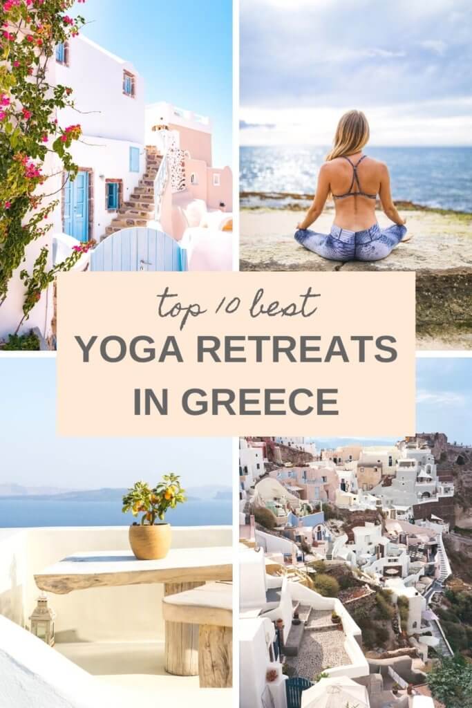 The ultimate guide to the best yoga retreats in Greece, including the top yoga holidays in the Greek islands of Corfu, Mykonos, Paros, Crete, and more. #yogaretreats #YogaRetreatsInGreece #Greece #GreeceTravel #yoga #yogatravel