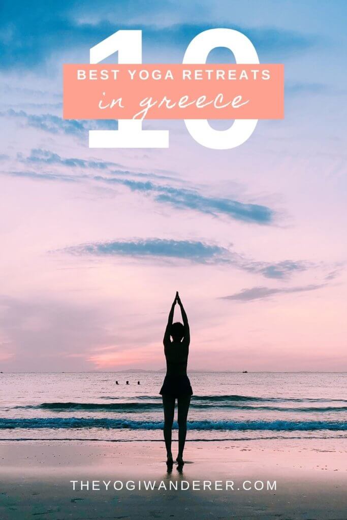 The ultimate guide to the best yoga retreats in Greece, including the top yoga holidays in the Greek islands of Corfu, Mykonos, Paros, Crete, and more. #yogaretreats #YogaRetreatsInGreece #Greece #GreeceTravel #yoga #yogatravel