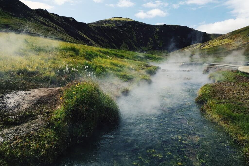 Reykjadalur Hot Springs, Iceland - wellness walks in Europe