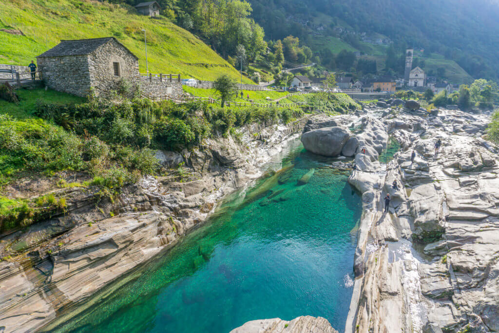 Lavertezzo - best Swiss trails for beginners