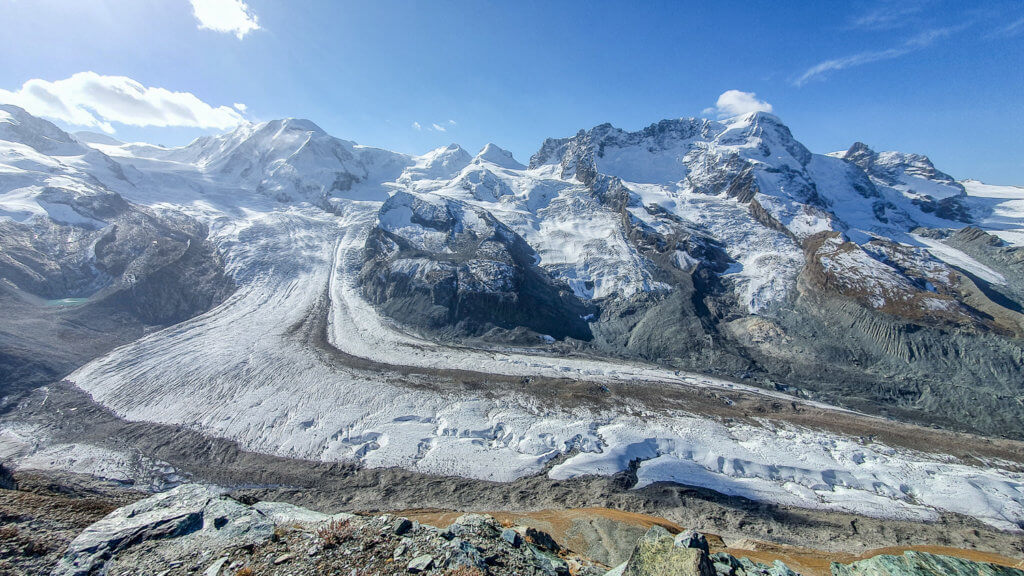 Gorner Glacier - Switzerland hiking trails