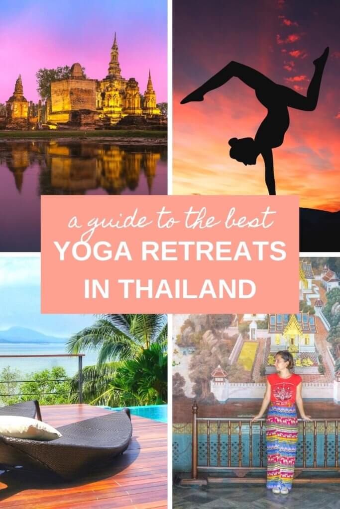 The best yoga retreats in Thailand for relaxing and recharging, including the best yoga retreats in Koh Phangan, Koh Samui, Phuket, Chiang Mai, and more. #yogainThailand #yogaretreatsinThailand #Thailandyogaretreat #yogaretreats #yogatravel #Thailand #SouthEastAsia