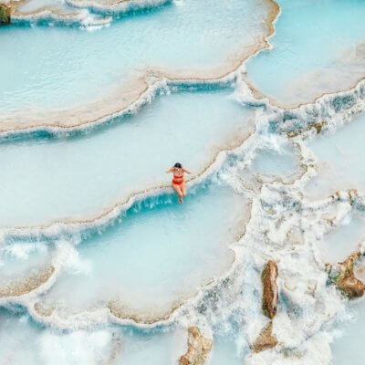 Saturnia Hot Springs, Italy - best thermal baths in Europe