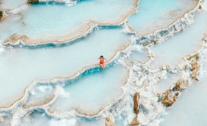 Saturnia Hot Springs, Italy - best thermal baths in Europe