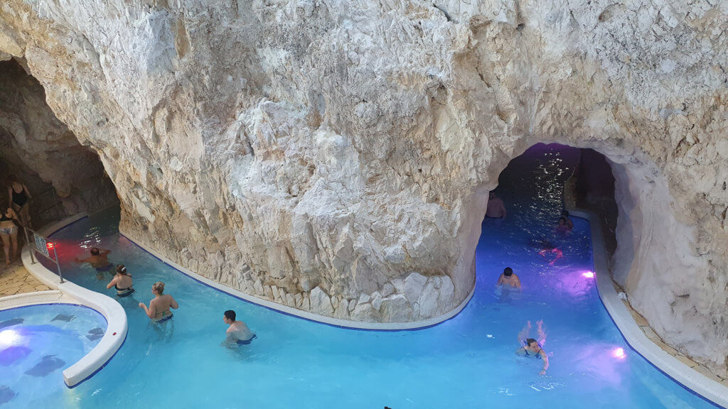 Cave Baths - thermal baths in Hungary, Europe