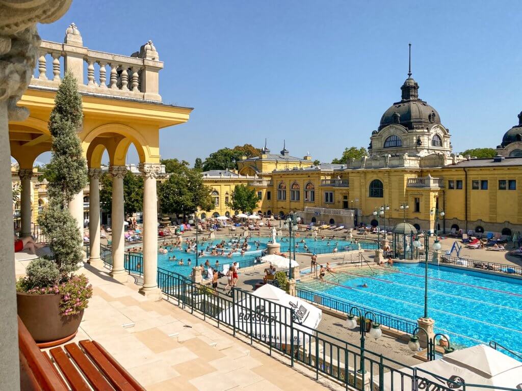 Szechenyi Thermal Baths, Budapest - best hot springs in Europe