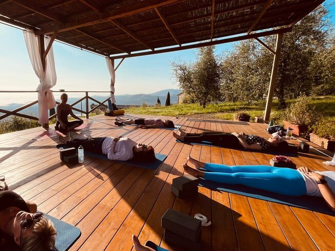 yoga retreats in Italy