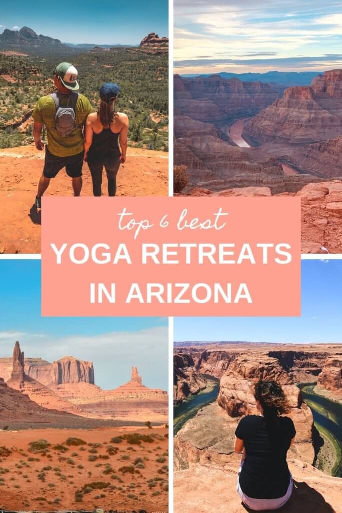 The best yoga retreats in Arizona, including wellness, meditation and yoga retreats in the Grand Canyon, Sedona, Page, and more. #ArizonaYogaRetreats #USAyogaretreats #yogaretreats #yogatravel #wellnesstravel #yoga #travel 
