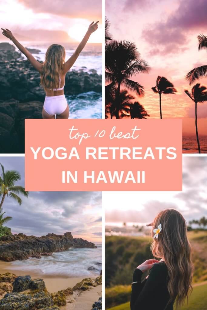 The best yoga retreats in Hawaii, USA, including yoga retreats in Maui, the Big island, and more. #yogaretreats #HawaiiYogaRetreats #USAyogaretreats #HawaiiTravel #USAtravel #wellnesstravel #yogatravel #HawaiiYoga #USAyoga