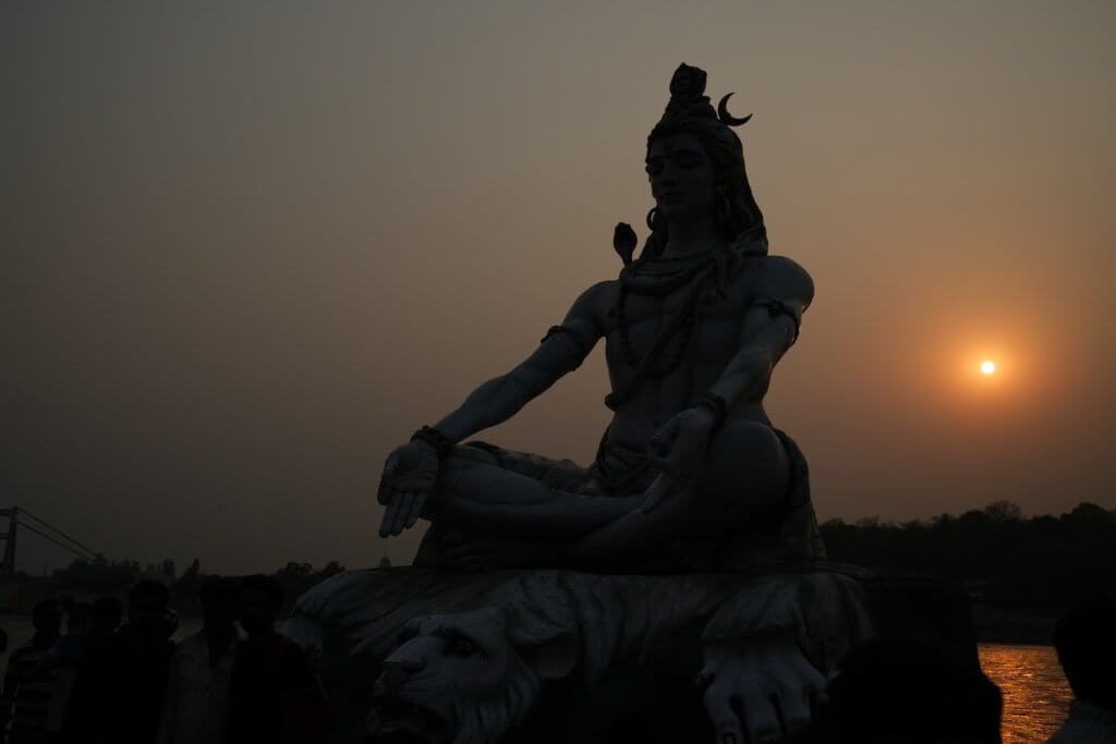 Shiva statue in Rishikesh, India - best yoga retreats in Rishikesh