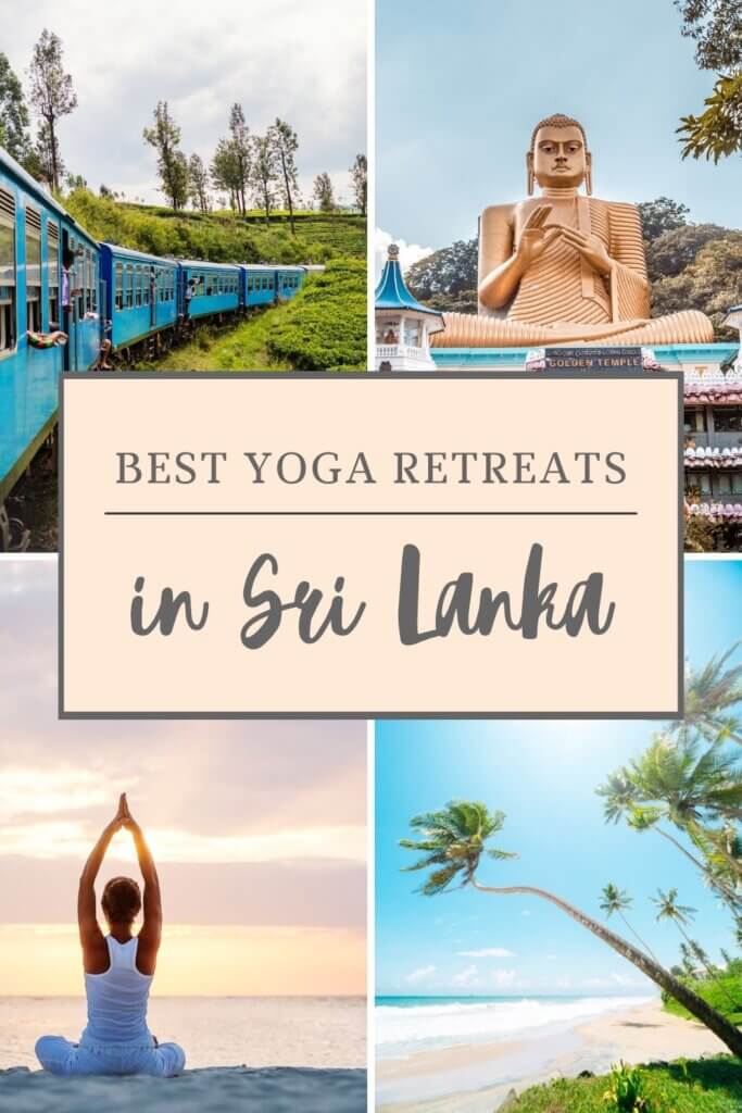 A guide to the best yoga retreats in Sri Lanka. #yogaretreats #wellnesstravel #travelSriLanka #yogaretreatsinSriLanka #yogaretreatsinAsia