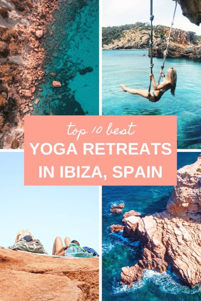A guide to the best yoga retreats in Ibiza, Spain. My favorite wellness, yoga, and meditation retreats in Ibiza. #yogaretreats #yogaretreatsinIbiza #yogainIbiza #wellnesstravel #yogatravel