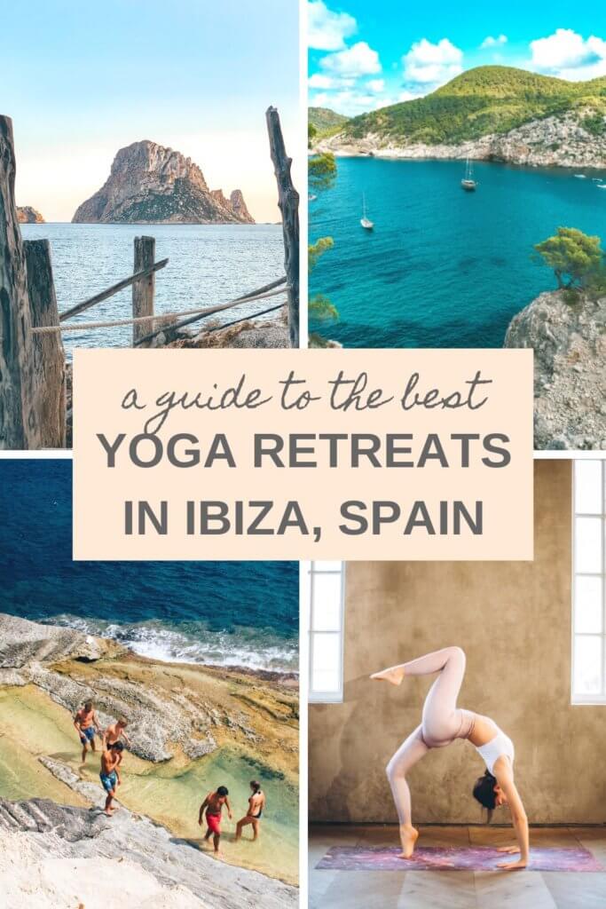 A guide to the best yoga retreats in Ibiza, Spain. My favorite wellness, yoga, and meditation retreats in Ibiza. #yogaretreats #yogaretreatsinIbiza #yogainIbiza #wellnesstravel #yogatravel