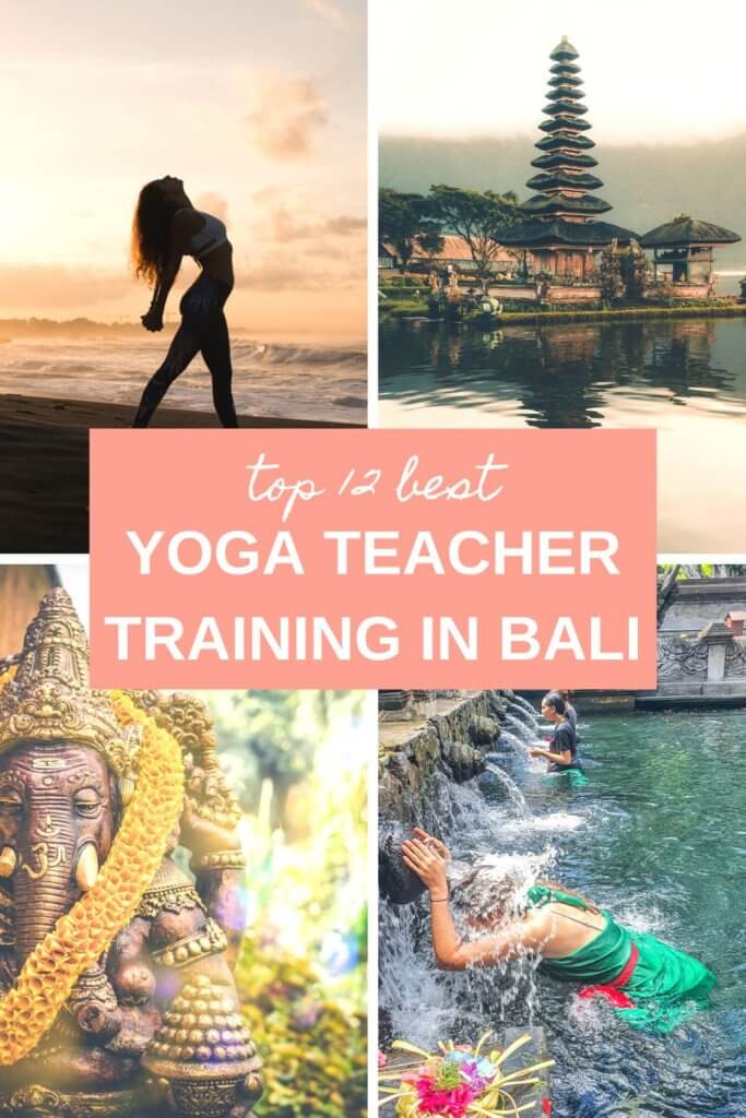 The best yoga teacher training courses in Bali, Indonesia. Yoga teacher training programs in Ubud, Canggu, Uluwatu, and Nusa Lembongan. #yogateachertraining #Baliyogateachertraining #yogaretreats #Baliyogaretreats #travelforyoga #wellnesstravel #Balitravel