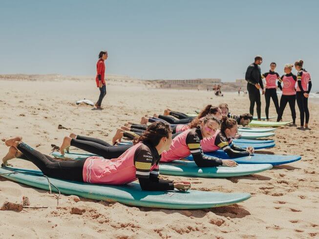 yoga and surf retreats in Portugal