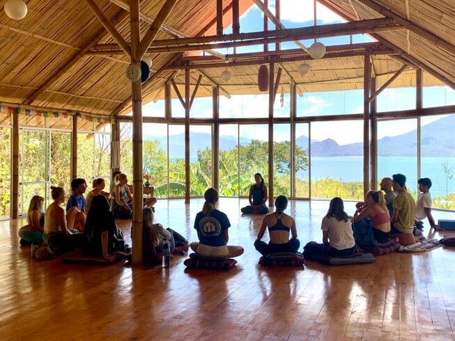 yoga in Guatemala, Lake Atitlan