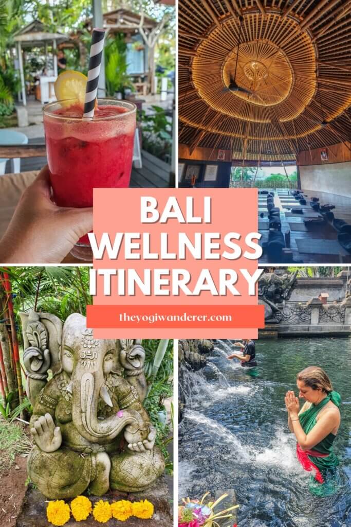 A perfect Bali wellness itinerary